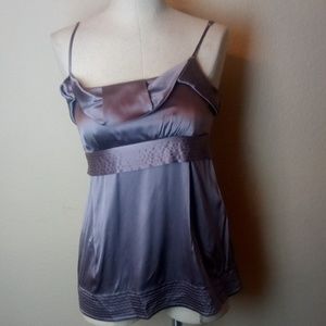Women's BCBG silk top size extra small